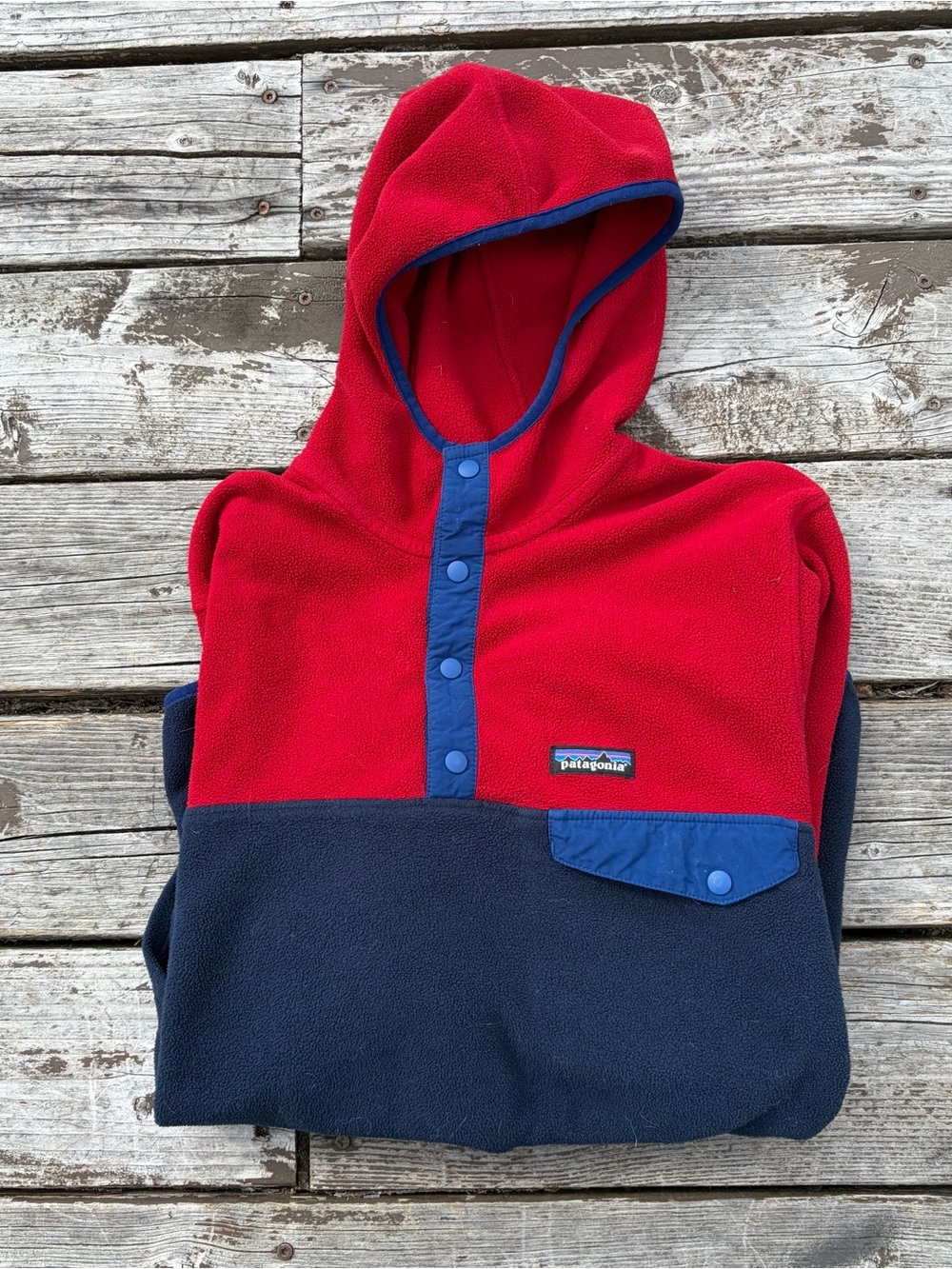 Patagonia Synchilla Quarter Button Fleece Hoodie